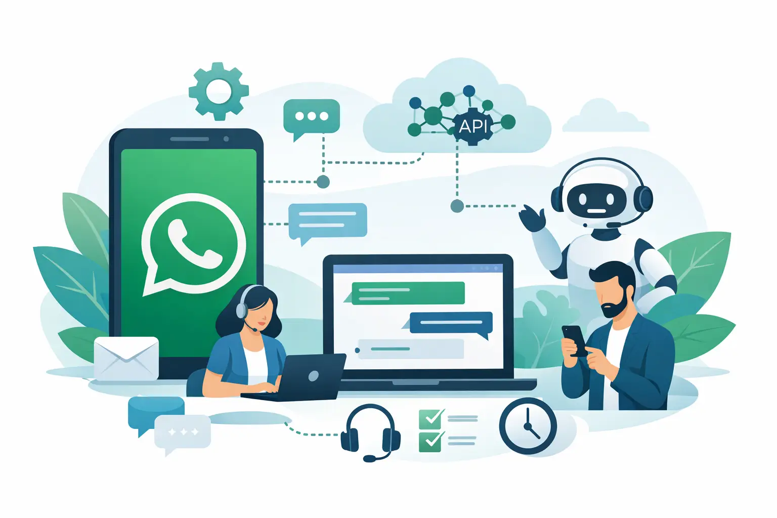 API WhatsApp: como estruturar seu atendimento