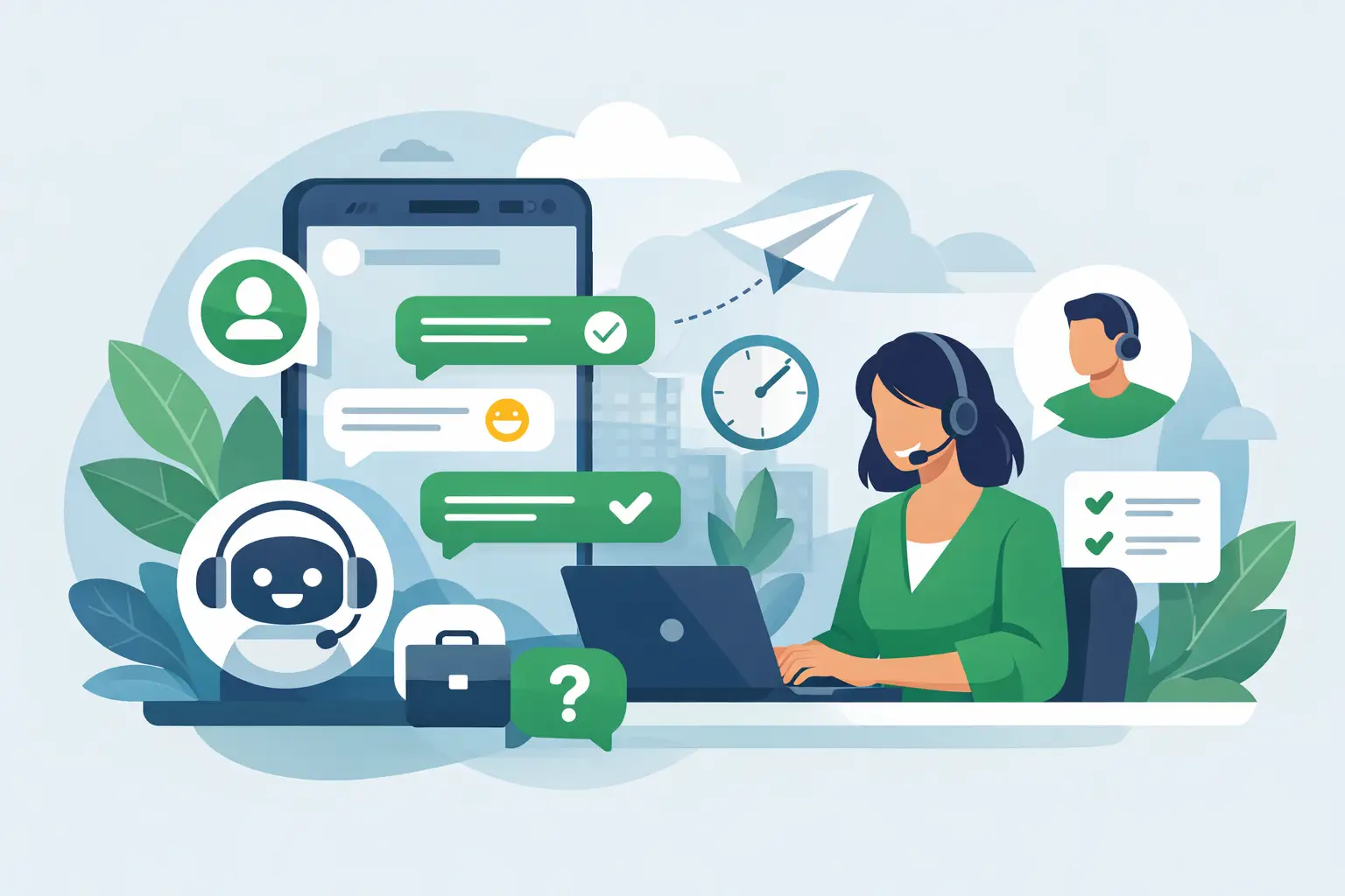 Guia de atendimento por WhatsApp para empresas