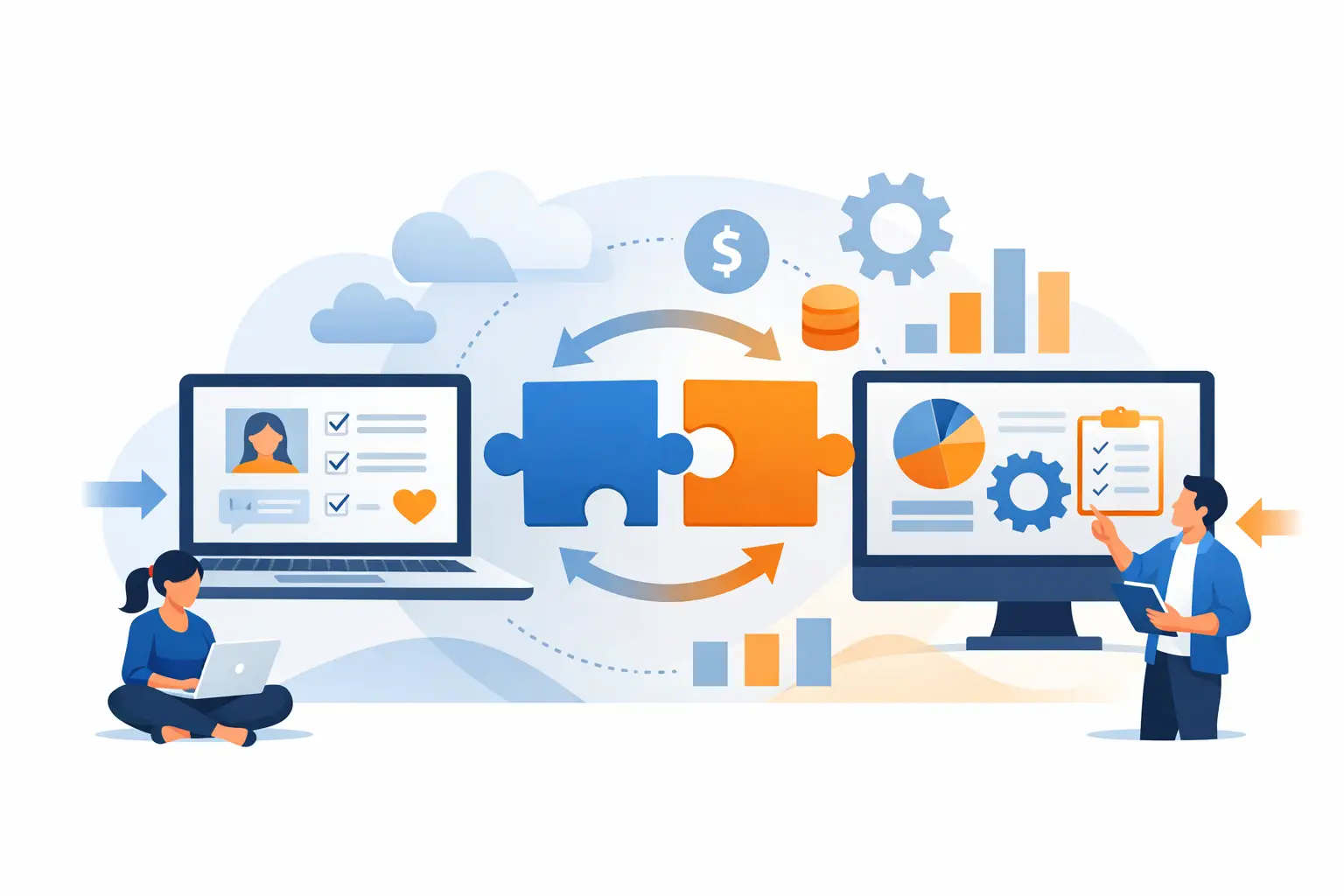 Integração CRM com ERP na prática