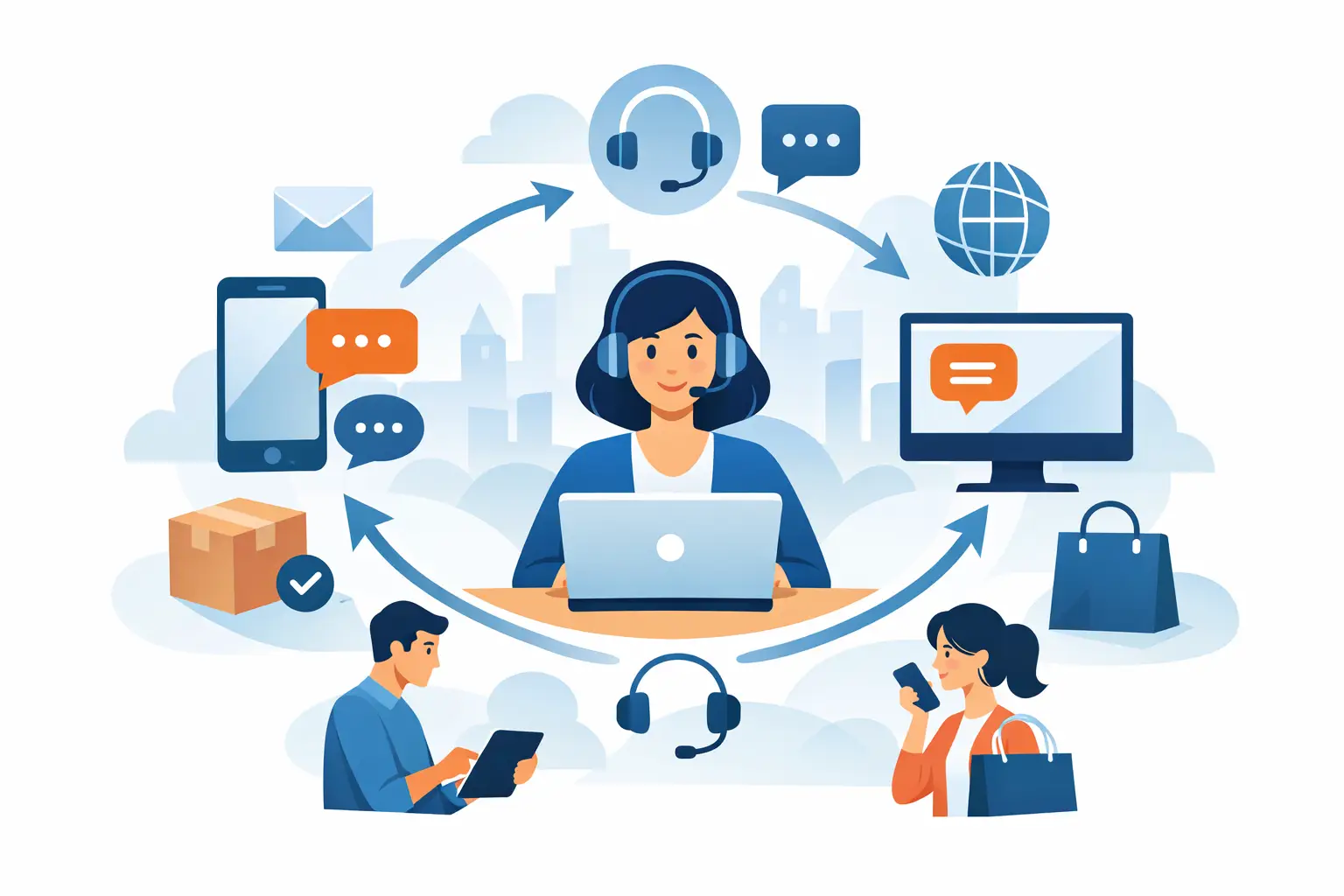 Como funciona atendimento omnichannel na prática