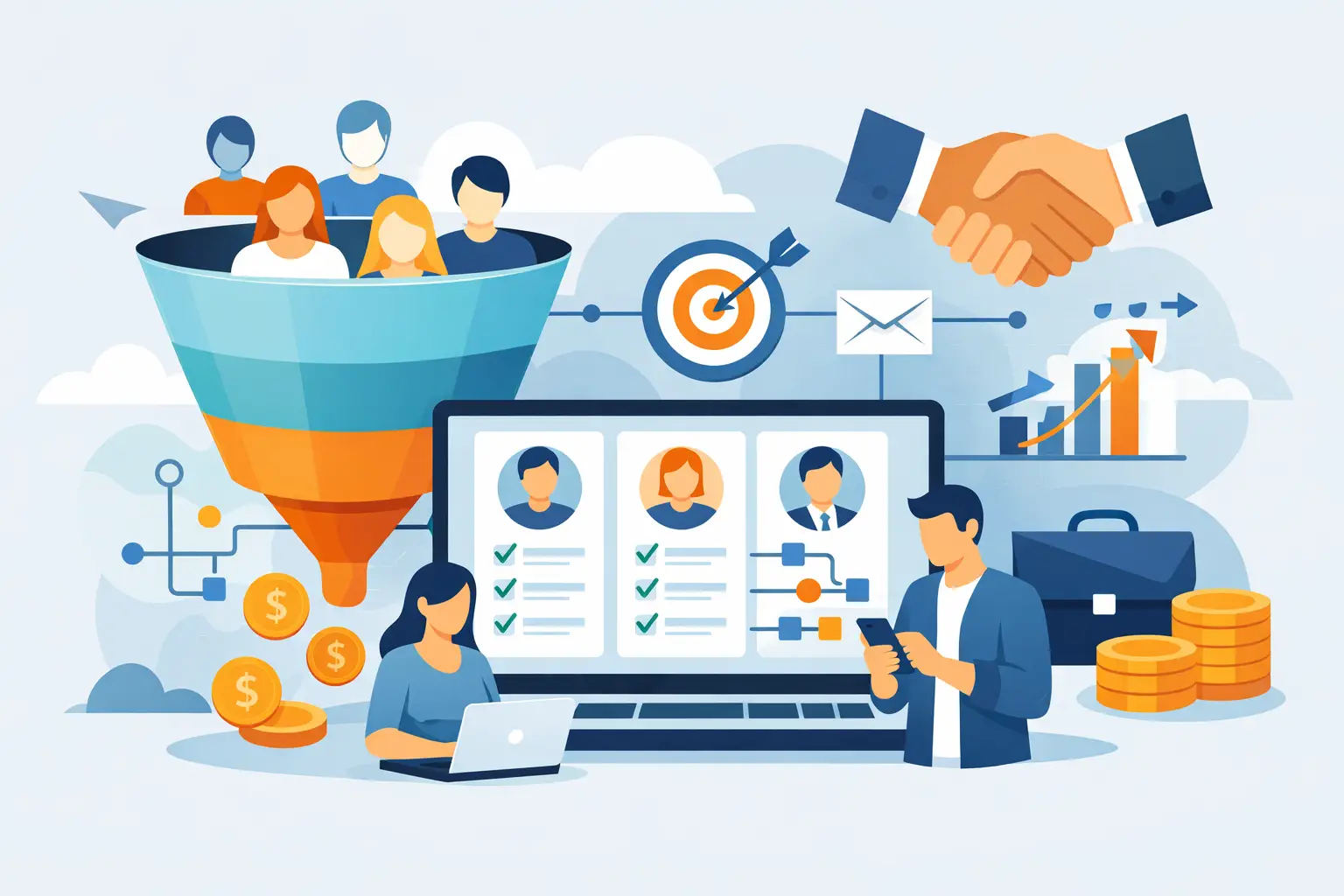 Gestão de leads para vender mais sem perder contatos