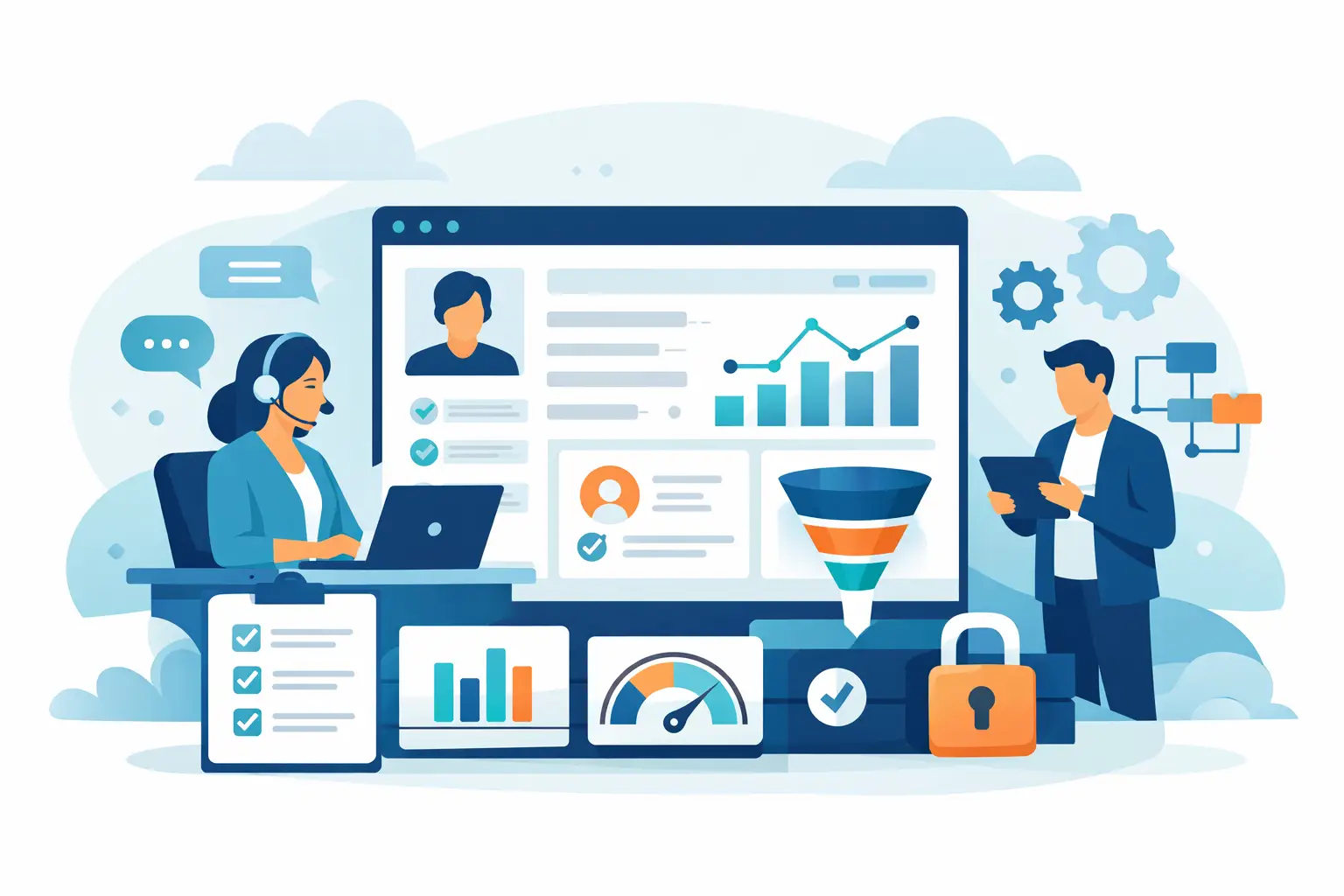 Guia de CRM para atendimento com mais controle