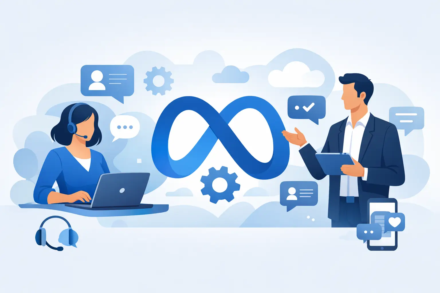 Guia de integração com Meta para atendimento