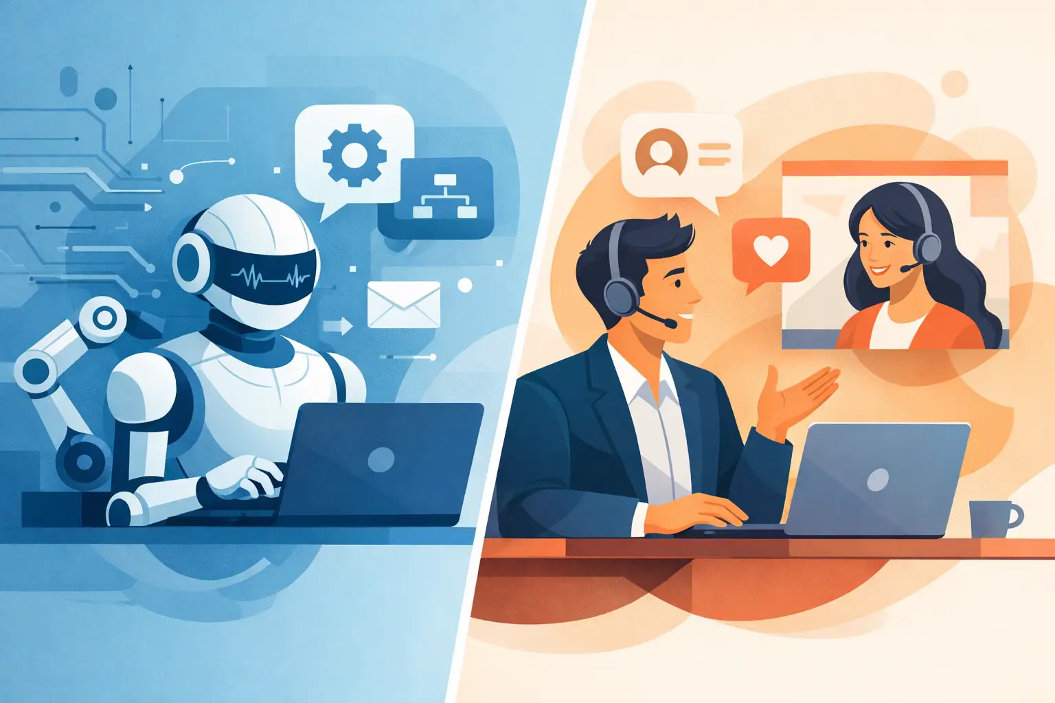 Automação versus personalização no atendimento
